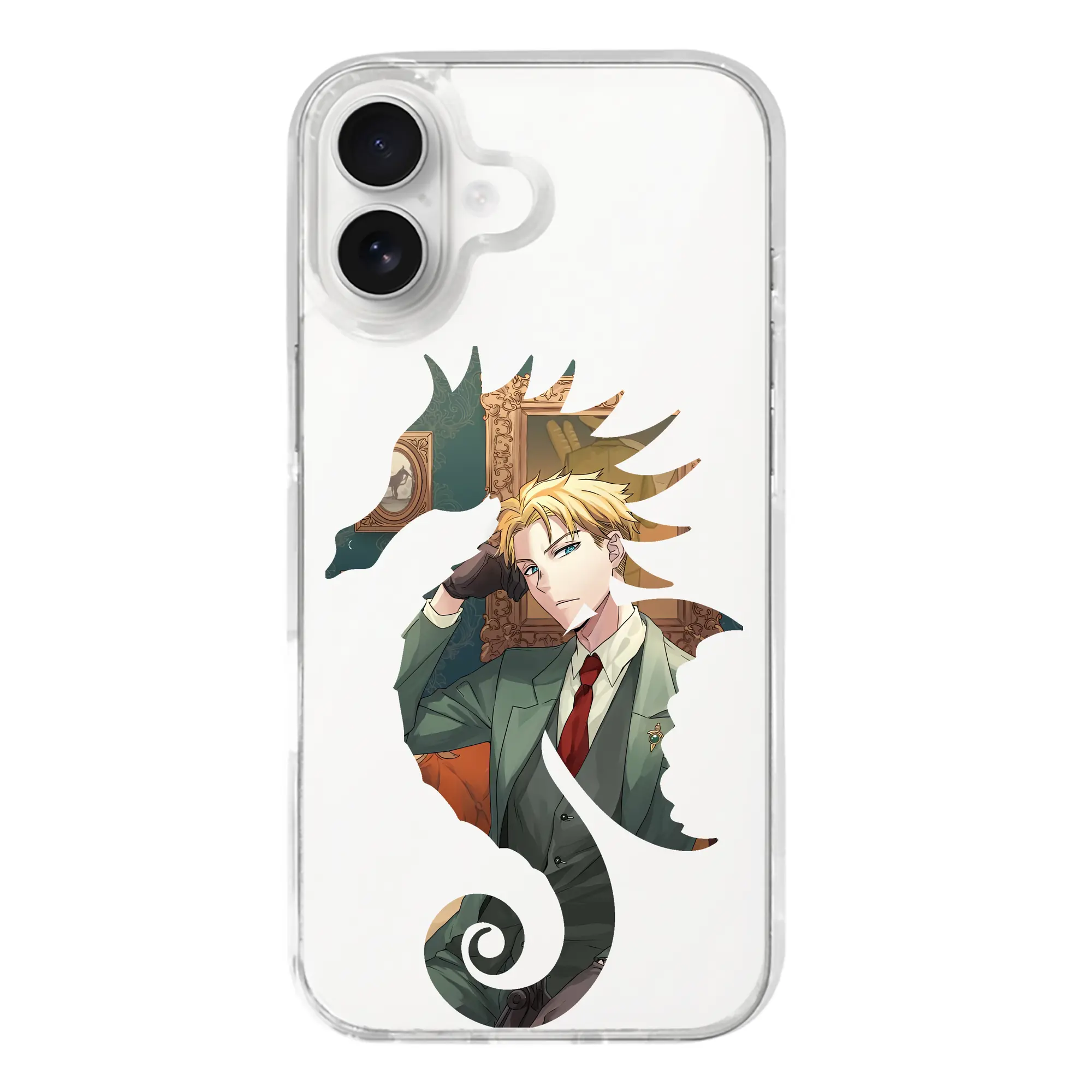 スパイファミリー グッズ,ロイド・フォージャー（Loid Forger） - iPhone 17シリーズ 透明スマホケース – 薄型・耐衝撃・精密フィット保護カバー